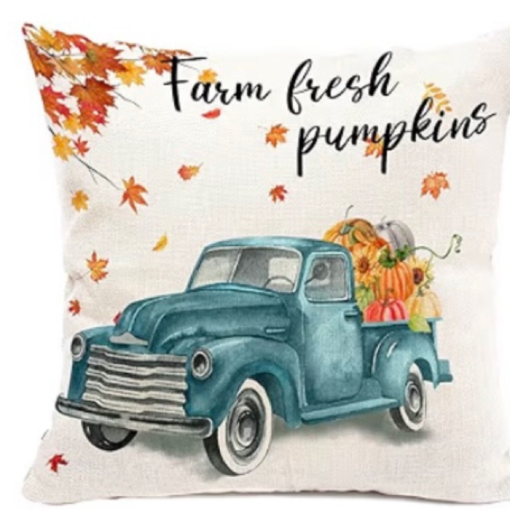 3/$12 Decorative Fall Pillow Cover